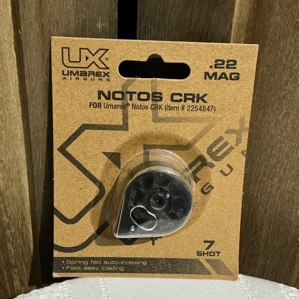 NIP UMAREX .22 Mag 7 Shot for UMAREX Notos Airgun CRK #2254847